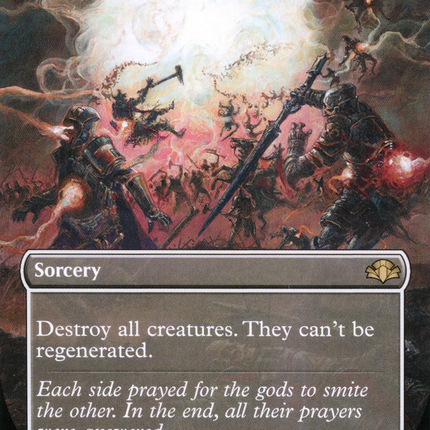 Wrath of God (Borderless Alternate Art) [Dominaria Remastered]