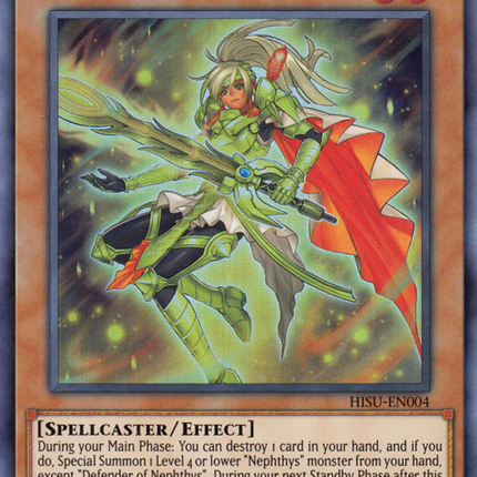 Defender of Nephthys [HISU-EN004] Super Rare