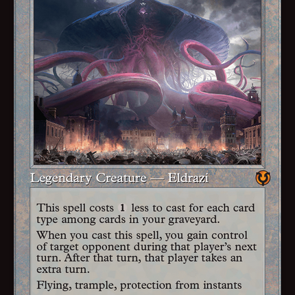 Emrakul, the Promised End (Retro Frame) [Innistrad Remastered]