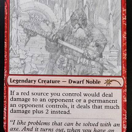 Torbran, Thane of Red Fell (Sketch) [Secret Lair Drop Promos]