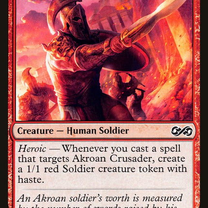 Akroan Crusader [Ultimate Masters]