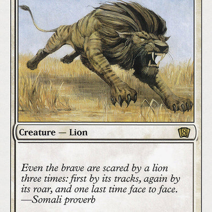 Savannah Lions [Eighth Edition]