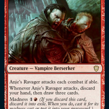 Anje's Ravager [Innistrad: Crimson Vow Commander]