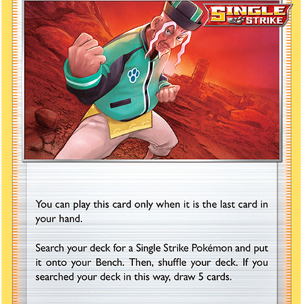 Single Strike Style Mustard (134/163) [Sword & Shield: Battle Styles]