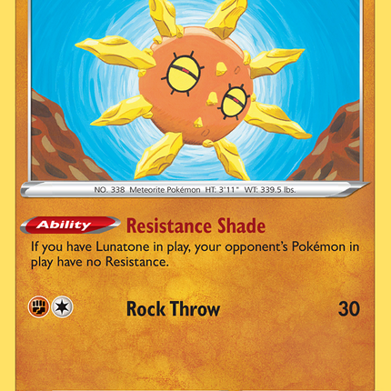 Solrock (092/189) [Sword & Shield: Darkness Ablaze]