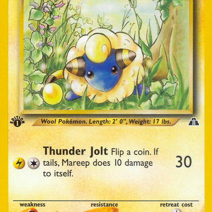 Mareep (58/75) [Neo Discovery 1st Edition]