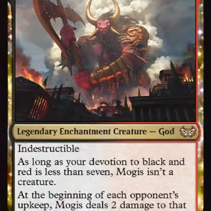 Mogis, God of Slaughter [Duskmourn: House of Horror Commander]