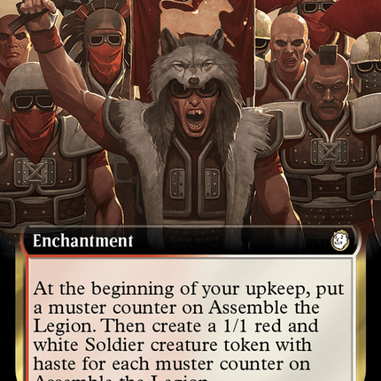Assemble the Legion (Extended Art) (Surge Foil) [Fallout]