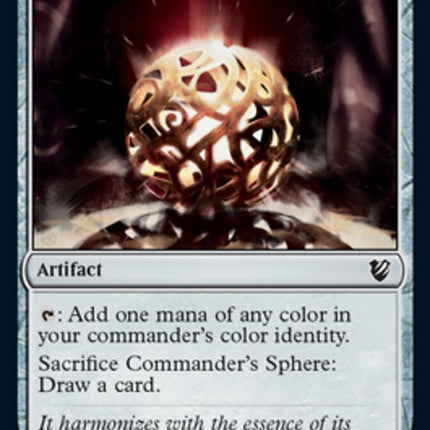 Commander's Sphere [Innistrad: Midnight Hunt Commander]
