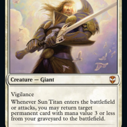 Sun Titan [Streets of New Capenna Commander]