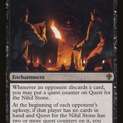 Quest for the Nihil Stone [The List]