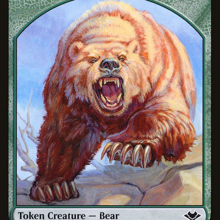 Zombie (007) // Bear (011) Double-Sided Token [Modern Horizons Tokens]