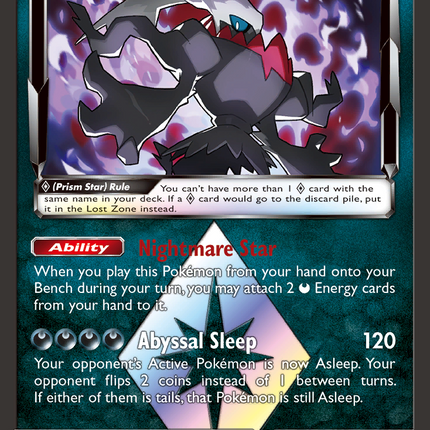 Darkrai (77/156) (Prism Star) [Sun & Moon: Ultra Prism]
