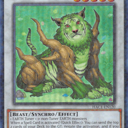 Naturia Beast (Duel Terminal) [HAC1-EN120] Parallel Rare