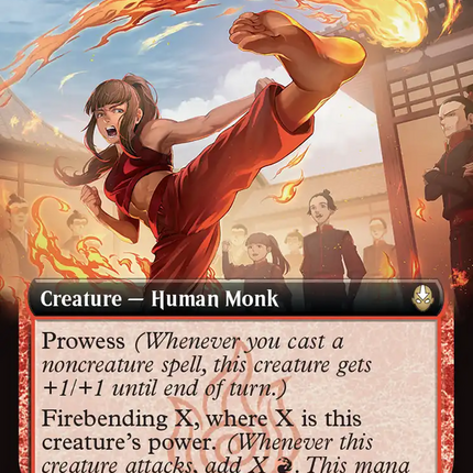 Firebending Student (Extended Art) [Avatar: The Last Airbender Promos]