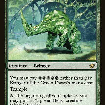 Bringer of the Green Dawn [Fifth Dawn]
