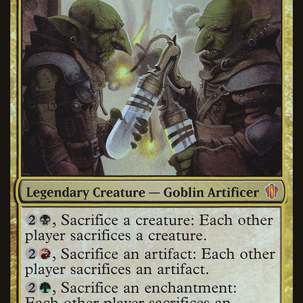 Shattergang Brothers (Oversized) [Commander 2013 Oversized]