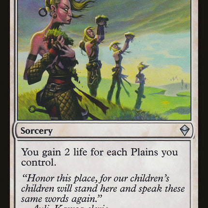 Landbind Ritual [Zendikar]