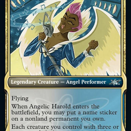 Angelic Harold (Showcase) (Galaxy Foil) [Unfinity]