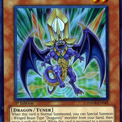 Dragunity Partisan [HA04-EN045] Super Rare