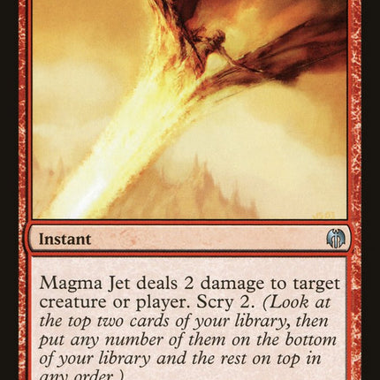 Magma Jet [Duel Decks: Heroes vs. Monsters]