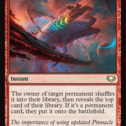 Chaos Warp [Edge of Eternities Commander]