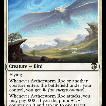 Aetherstorm Roc (Ripple Foil) [Modern Horizons 3 Commander]