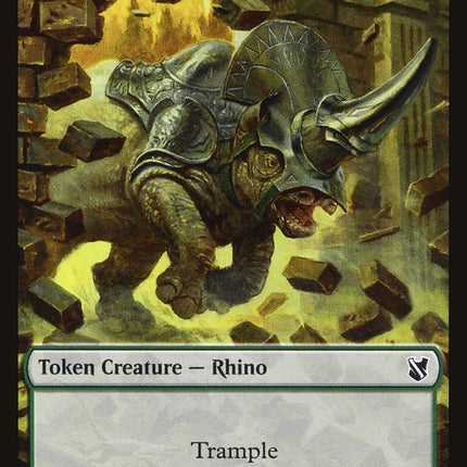 Rhino Token [Commander 2019 Tokens]