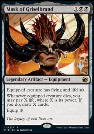 Mask of Griselbrand (Promo Pack) [Innistrad: Midnight Hunt Promos]
