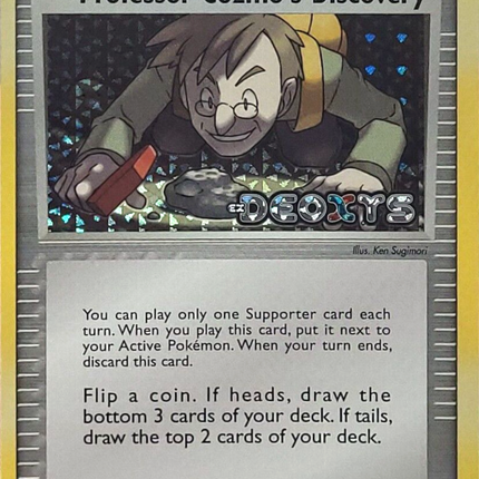 Professor Cozmo's Discovery (90/107) (Stamped) [EX: Deoxys]