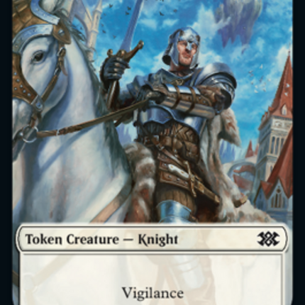 Zombie // Knight Double-Sided Token [Double Masters 2022 Tokens]