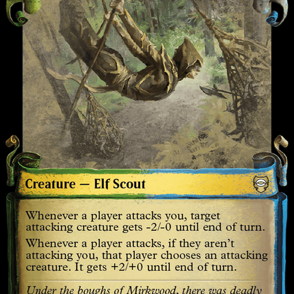 Mirkwood Trapper [The Lord of the Rings: Tales of Middle-Earth Commander Showcase Scrolls]