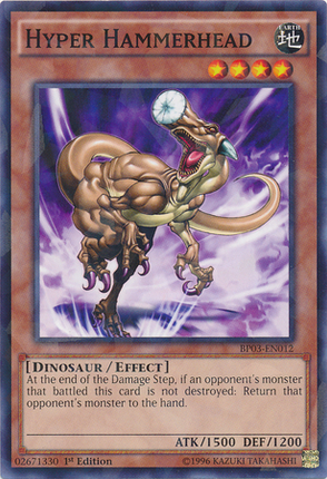 Hyper Hammerhead [BP03-EN012] Shatterfoil Rare