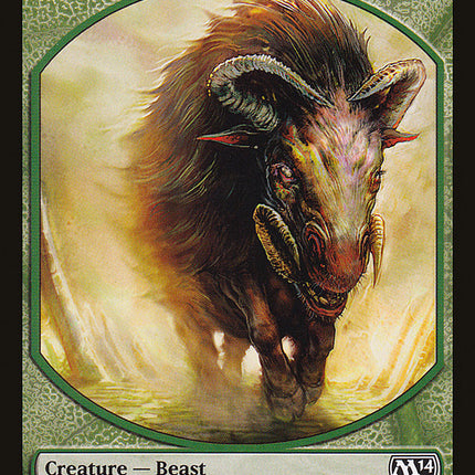 Beast Token [Magic 2014 Tokens]
