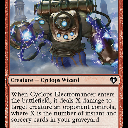 Cyclops Electromancer [Commander Masters]