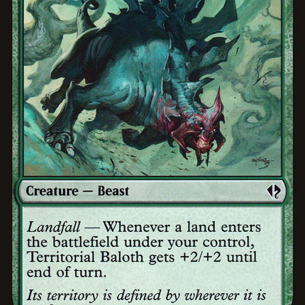 Territorial Baloth [Duel Decks: Zendikar vs. Eldrazi]