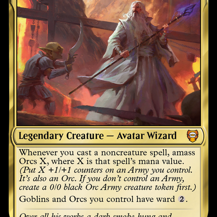 Saruman, the White Hand [The Lord of the Rings: Tales of Middle-Earth Commander]