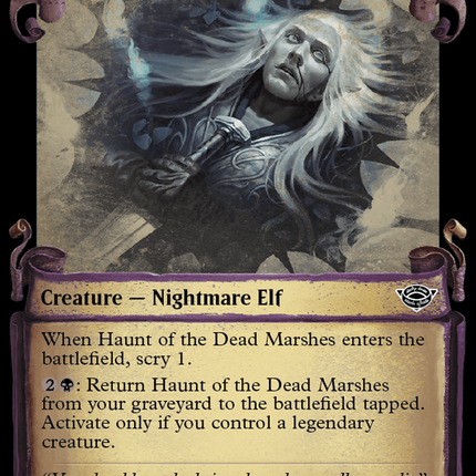 Haunt of the Dead Marshes [The Lord of the Rings: Tales of Middle-Earth Showcase Scrolls]
