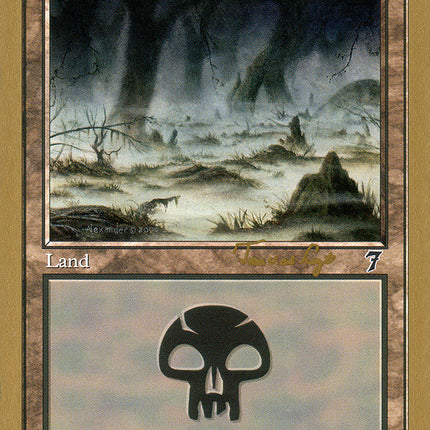 Swamp (tvdl347) (Tom van de Logt) [World Championship Decks 2001]
