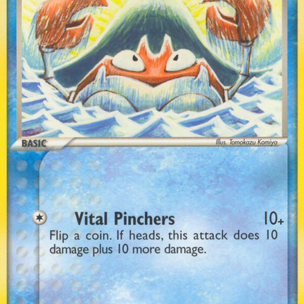 Krabby (54/100) [EX: Crystal Guardians]