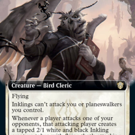 Combat Calligrapher (Extended Art) [Commander 2021]