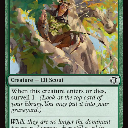 Lys Alana Informant [Lorwyn Eclipsed]