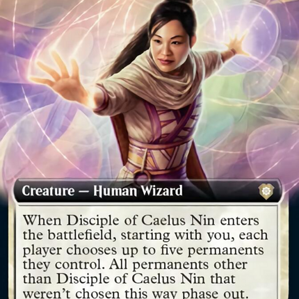 Disciple of Caelus Nin (Extended Art) [The Brothers' War Commander]