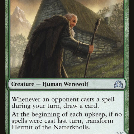 Hermit of the Natterknolls // Lone Wolf of the Natterknolls [Shadows over Innistrad]