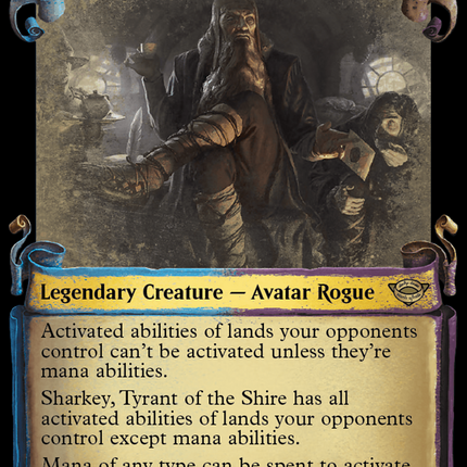 Sharkey, Tyrant of the Shire [The Lord of the Rings: Tales of Middle-Earth Showcase Scrolls]