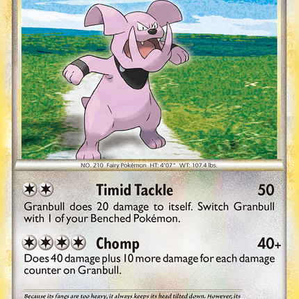 Granbull (22/123) [HeartGold & SoulSilver: Base Set]