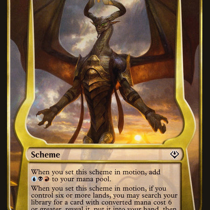 Behold My Grandeur (Schemes) [Archenemy: Nicol Bolas Schemes]