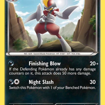 Bisharp (76/101) [Black & White: Noble Victories]