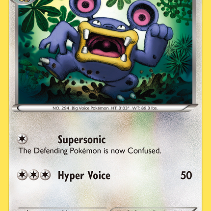 Loudred (106/135) [Black & White: Plasma Storm]