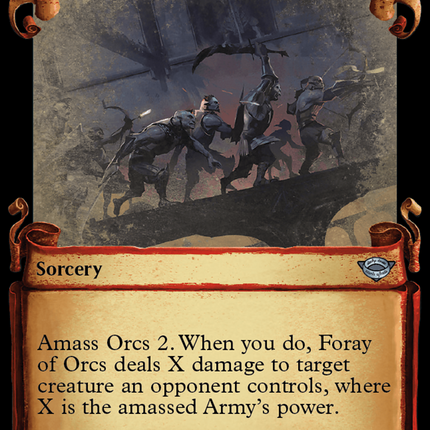 Foray of Orcs [The Lord of the Rings: Tales of Middle-Earth Showcase Scrolls]